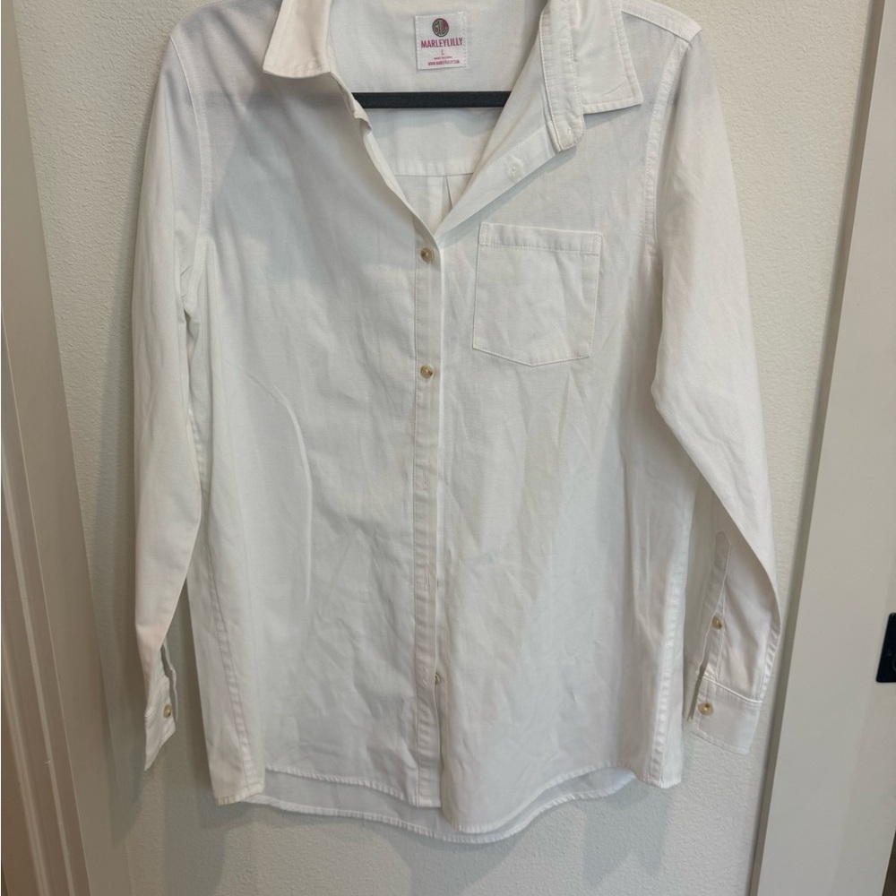 Classic White Button Down Shirt